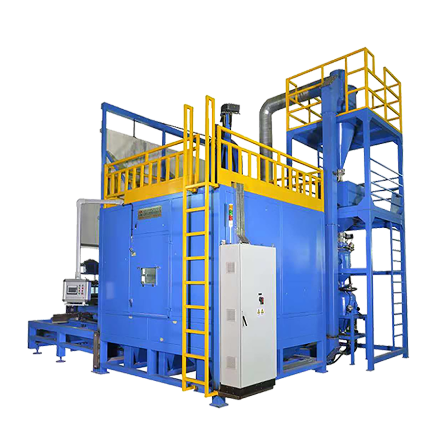 CNC robot sandblasting machine